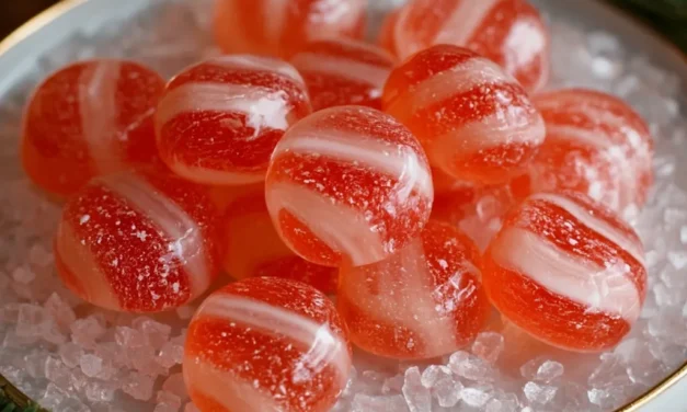 Candy Cane Fireball Hard Candy – A Festive Delight
