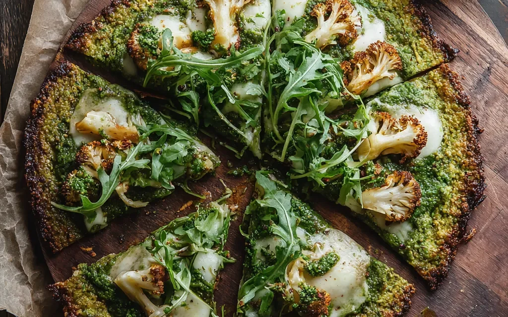 Cauliflower Crust Green Goddess Pizza – A Life-Changing Masterpiece