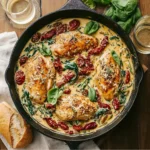 Creamy Tuscan Chicken (One Pan)
