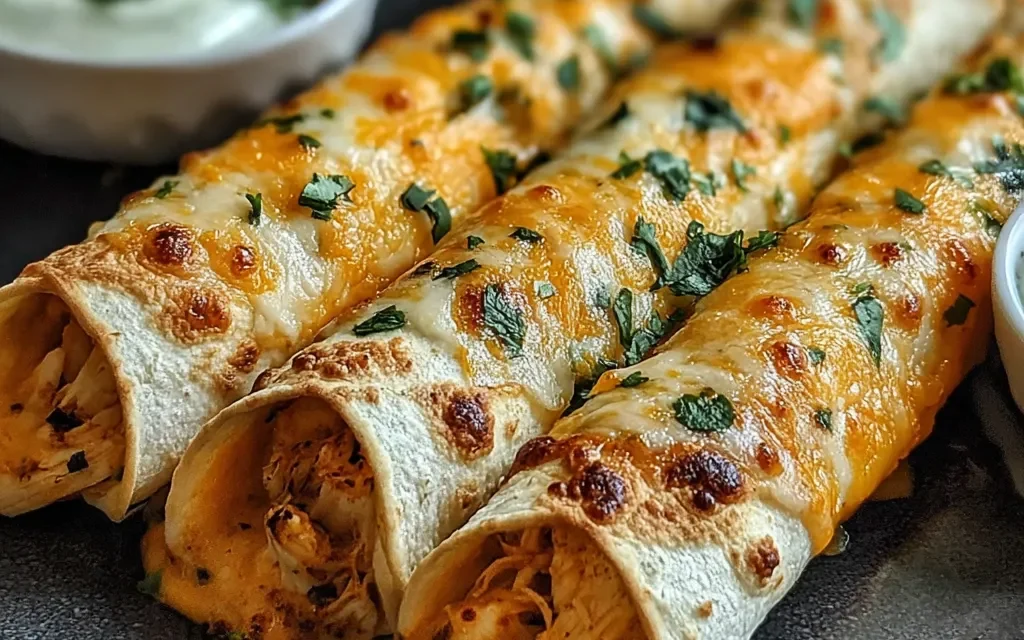 Crispy Chicken Taquitos – Homemade and Delicious