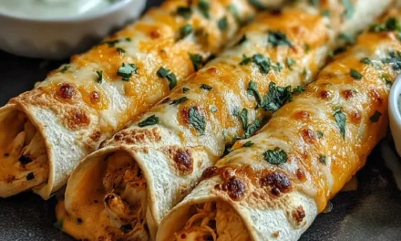 Crispy Chicken Taquitos – Homemade and Delicious