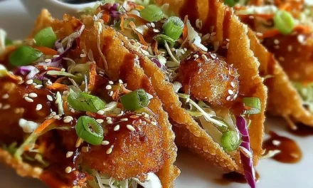 Crispy Chicken Wonton Tacos: A Delightful Fusion of Flavors