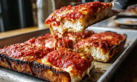 Detroit-Style Red Stripe Pizza: An Unforgettable 30-Minute Masterpiece