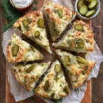 Dill Pickle Focaccia Bread