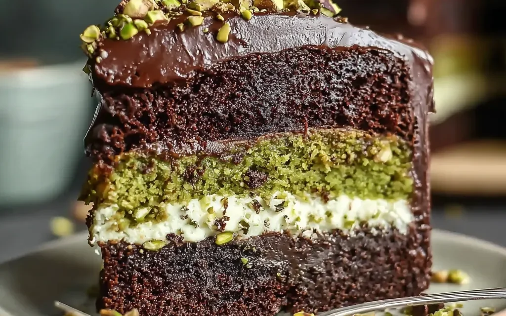 Dubai Chocolate Pistachio Cake: A Decadent Delight