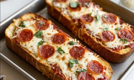 French Bread Pizza (Freezer Prep) – A Quick and Effortless Family Favorite