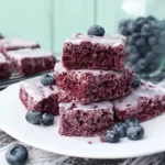Fresh Blueberry Brownies