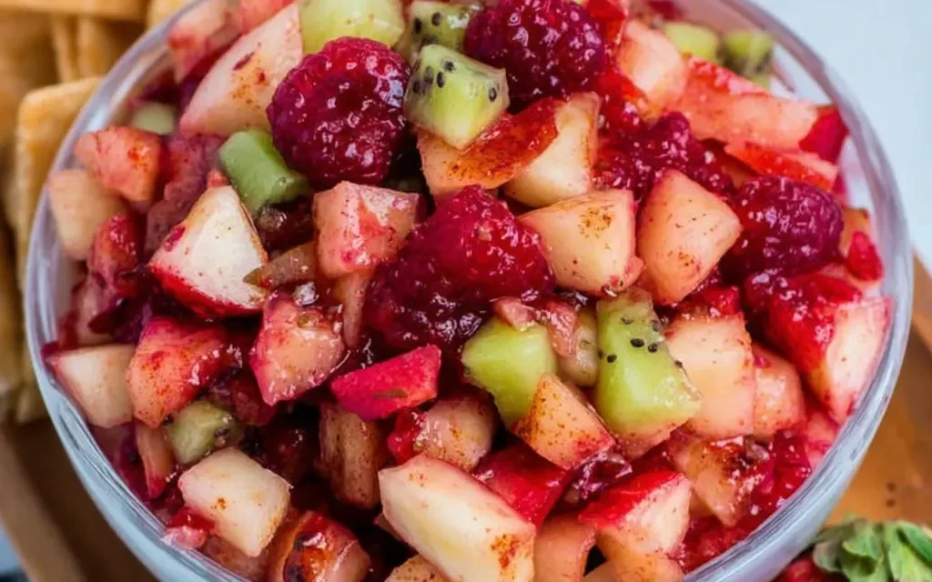 Fruit Salsa with Cinnamon Sugar Tortilla Chips – A Delightful Snack or Appetizer