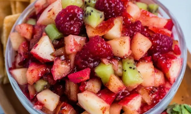 Fruit Salsa with Cinnamon Sugar Tortilla Chips – A Delightful Snack or Appetizer