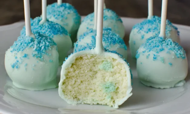 Glacier Blue Velvet Cake Pops – Quick and Delightful Treat