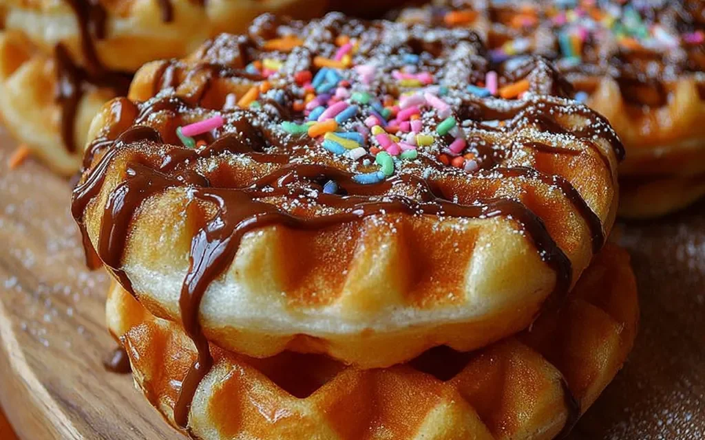Guilt-Free Fluffy Donut Chaffles – Quick and Delicious Keto-Friendly Treat