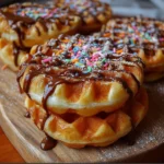 Guilt-Free Fluffy Donut Chaffles