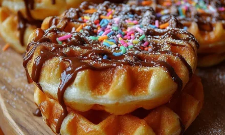 Guilt-Free Fluffy Donut Chaffles – Quick and Delicious Keto-Friendly Treat