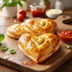 Heart-Shaped Pepperoni Pizza Pockets