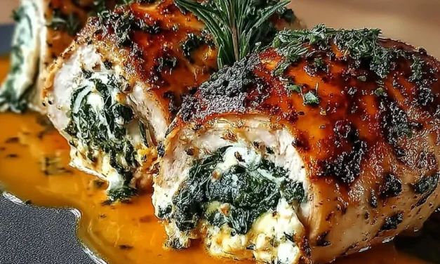 Herbed Ricotta Stuffed Chicken Rolls – A Flavorful and Easy Main Dish
