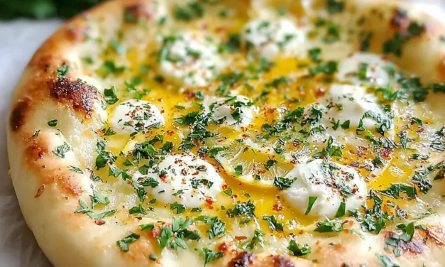 Lemon Pizza with Fresh Herbs: A Delightful 10-Minute Masterpiece
