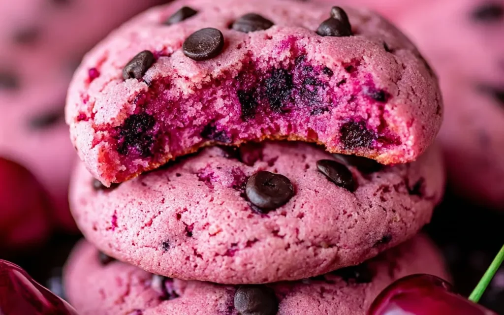 Maraschino Cherry Chocolate Chip Cookies – Quick & Delicious