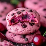 Maraschino Cherry Chocolate Chip Cookies