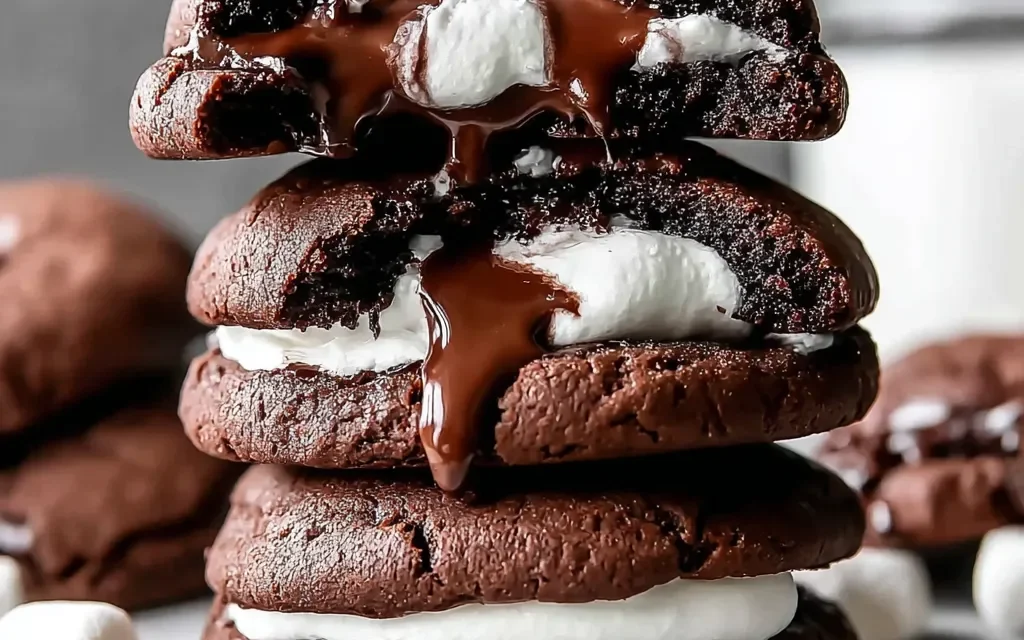 Marshmallow Hot Cocoa Surprise Cookies – A Magical 5-Minute Treat