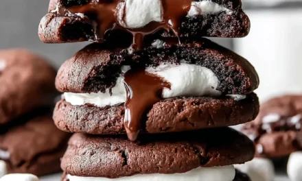 Marshmallow Hot Cocoa Surprise Cookies – A Magical 5-Minute Treat