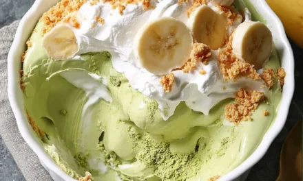 Matcha Banana Pudding – A Speedy, Creamy Delight