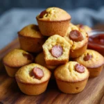 Mini Corn Dog Muffins