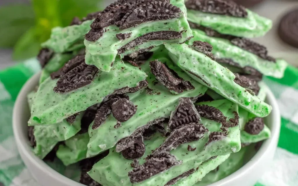 Mint Oreo Bark – A Decadent No-Bake Treat