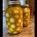Mustard Pickled Eggs