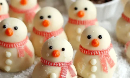No-Bake Snowman Truffles – A Delightful Holiday Treat