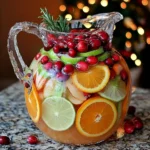 Non-Alcoholic Christmas Sangria