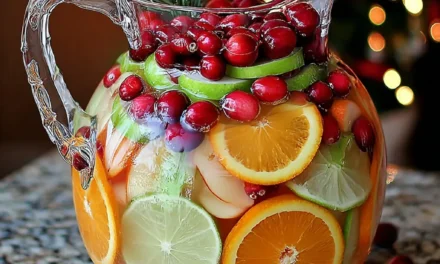 Non-Alcoholic Christmas Sangria: A Festive Mocktail Delight