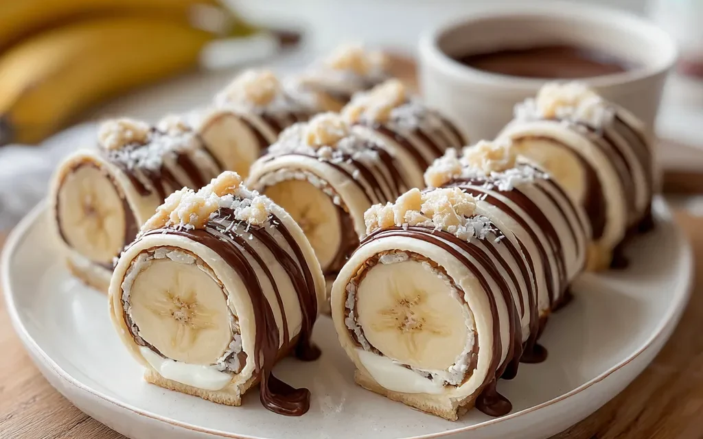 Nutella & Banana Sushi Rolls: A Delicious Delight in Every Bite
