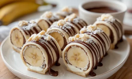 Nutella & Banana Sushi Rolls: A Delicious Delight in Every Bite