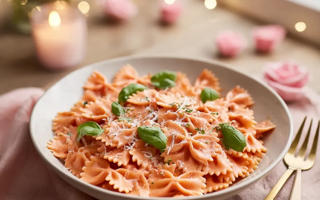 Pink Bow Pasta with Vodka Sauce – A Life-Changing Recipe