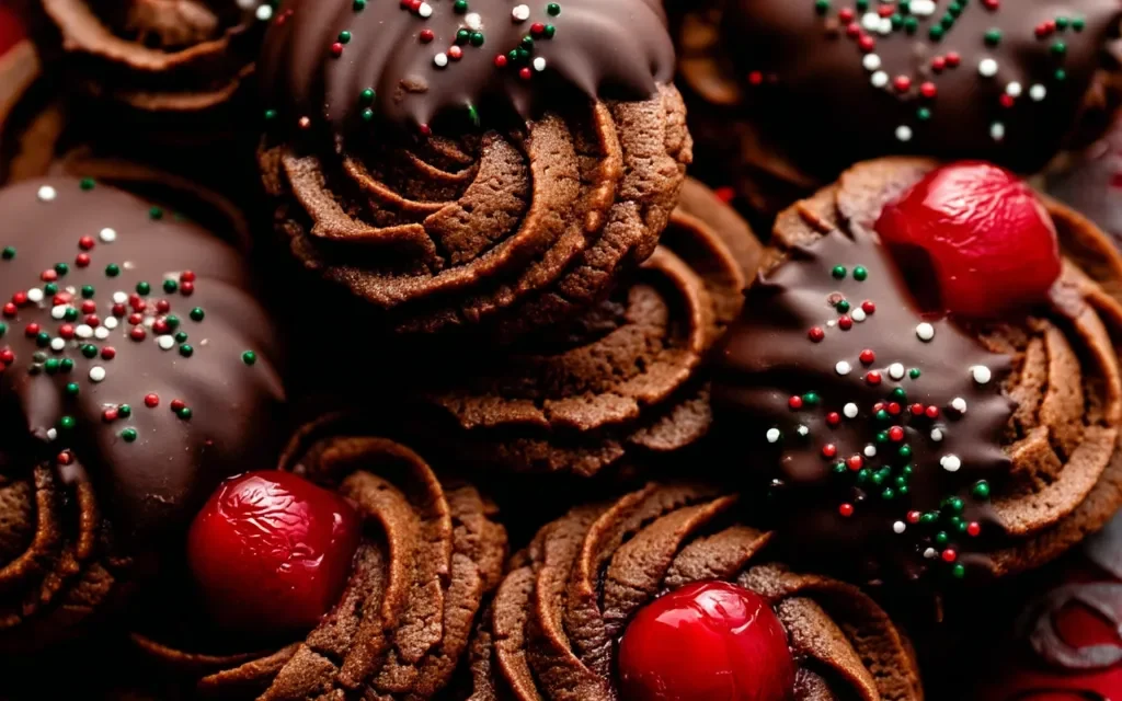 Piped Chocolate Butter Cookies – Grandma’s Mouthwatering Recipe