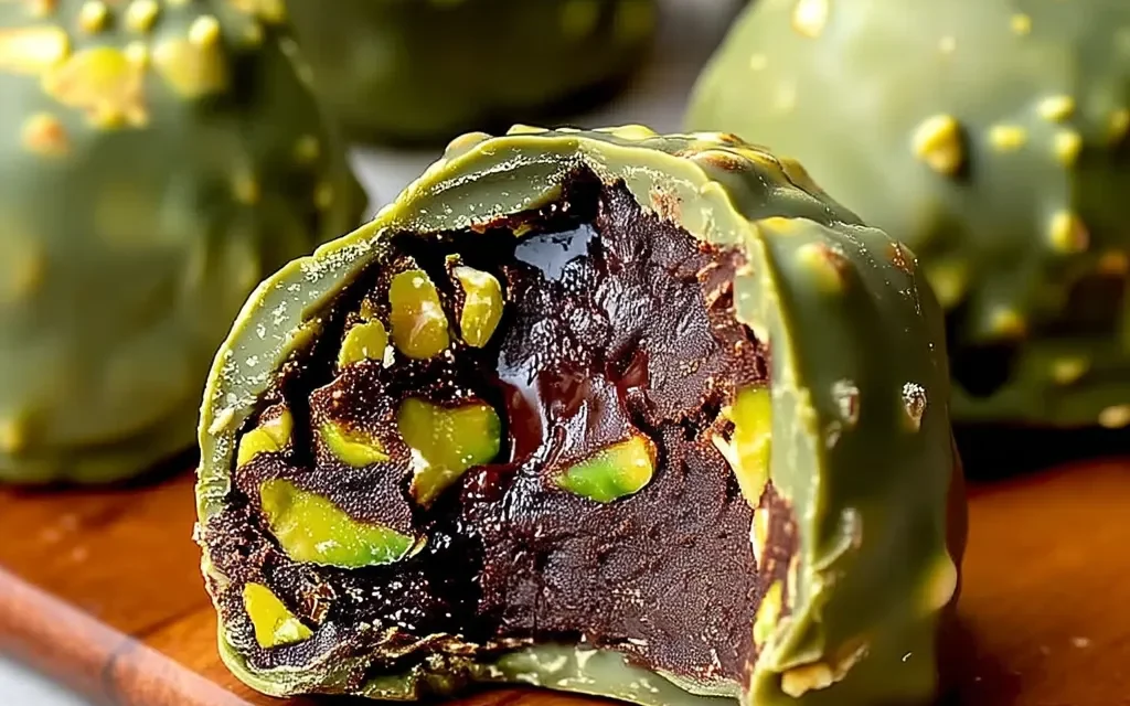 Pistachio Ferrero Rocher Brownies – Decadent Dessert in 30 Minutes