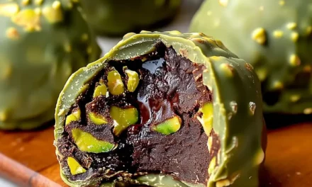 Pistachio Ferrero Rocher Brownies – Decadent Dessert in 30 Minutes