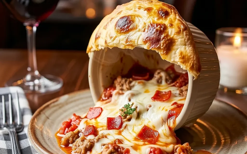 Pizza Pot Pies (Chicago Oven Grinder Copycat): A Comforting and Delicious Twist on a Classic