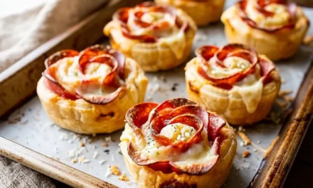 Pizza Roses (Puff Pastry) – A Delicious and Easy Appetizer
