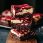 Red Velvet Cheesecake Brownies