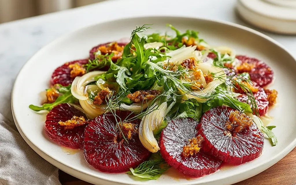 Roasted Blood Orange & Fennel Salad – A Perfect Starter Dish
