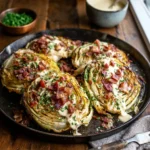 Roasted Cabbage Steaks with Bacon