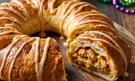 Savory Crawfish & Corn King Cake – A Delightful Louisiana Specialty