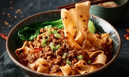 Spicy Szechuan Chili Oil Noodles: A Flavorful Family-Style Delight