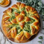 Spring Greens Star Bread