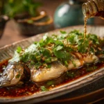 Steamed Whole Fish with Ginger