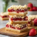 Strawberry Shortcake Crumble Bars