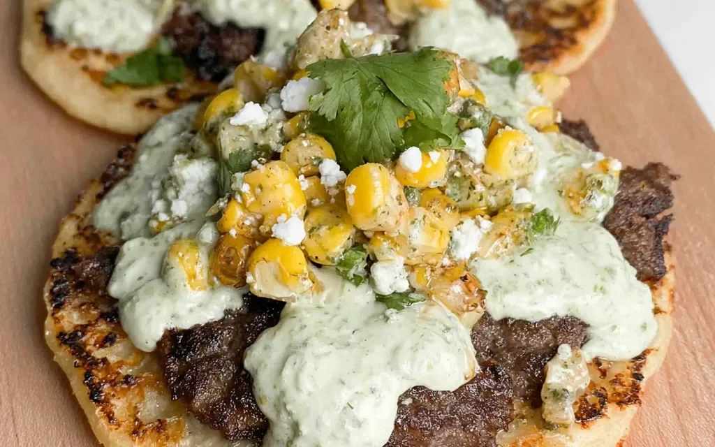 Street Corn Smash Burger Tacos – A Tasty Fusion Delight