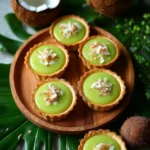 Thai Pandan Coconut Tarts