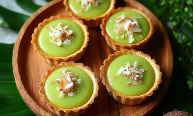 Thai Pandan Coconut Tarts: A Delightful Bite-Sized Treat